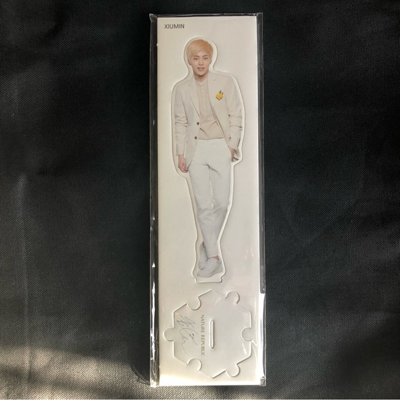EXO Xiumin Min Seok Nature Republic Poster + Mini Standee - Picture 8 of 13